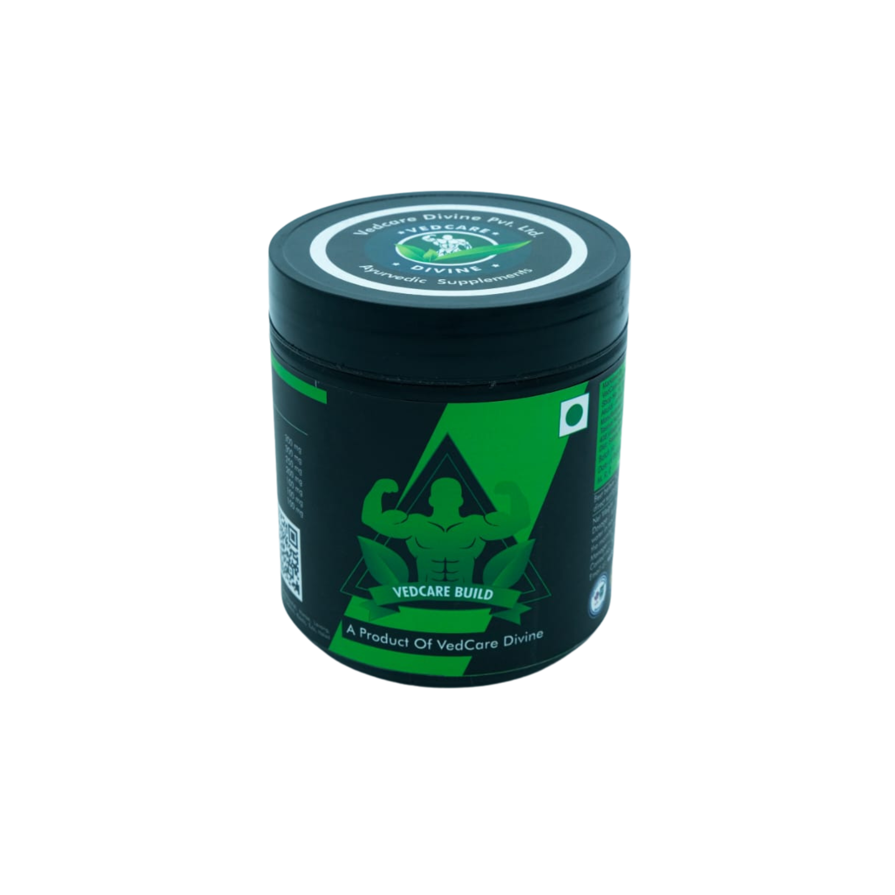 Vedcare Build Mini 💥 मिनी पैक (15days 1kg to 3kg Weight Gain) 38 Herbs🪸🌾🫘🥜🫚